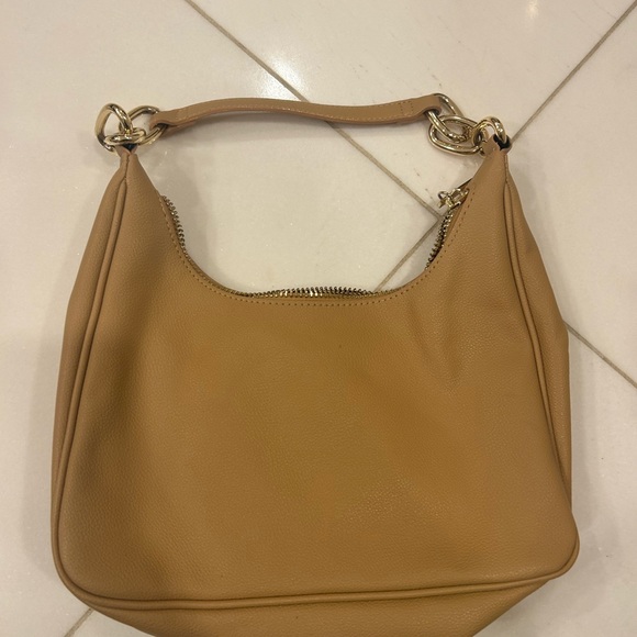 House of Want Vegan Leather Shoulder Bag Brown - Picture 2 of 3